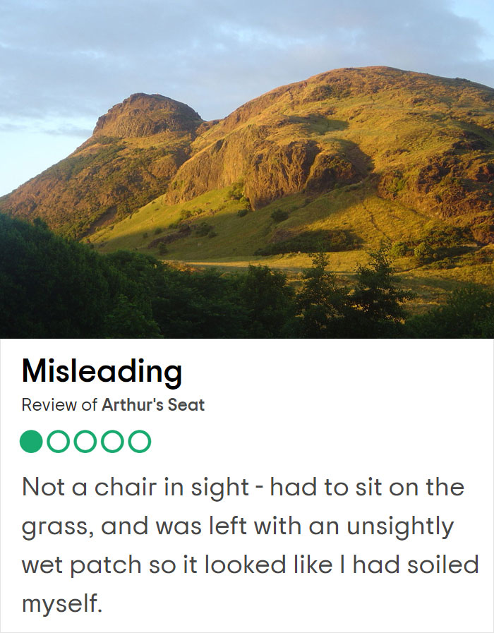 25 Hilariously Negative Reviews On Tripadvisor About Popular UK Tourist Attractions 25 Hilariously Negative Reviews On Tripadvisor About Popular UK Tourist Attractions