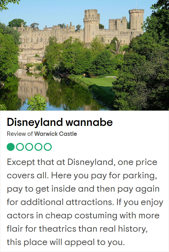25 Hilariously Negative Reviews On Tripadvisor About Popular UK Tourist Attractions 25 Hilariously Negative Reviews On Tripadvisor About Popular UK Tourist Attractions