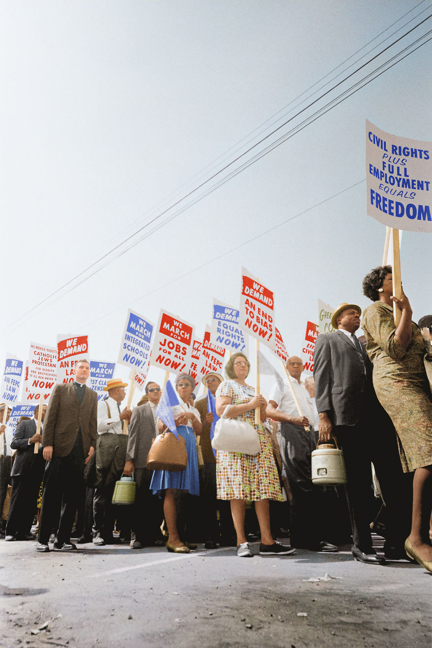My 20 Colorized Photos Of The Civil Rights Movement In 1963 My 20 Colorized Photos Of The Civil Rights Movement In 1963
