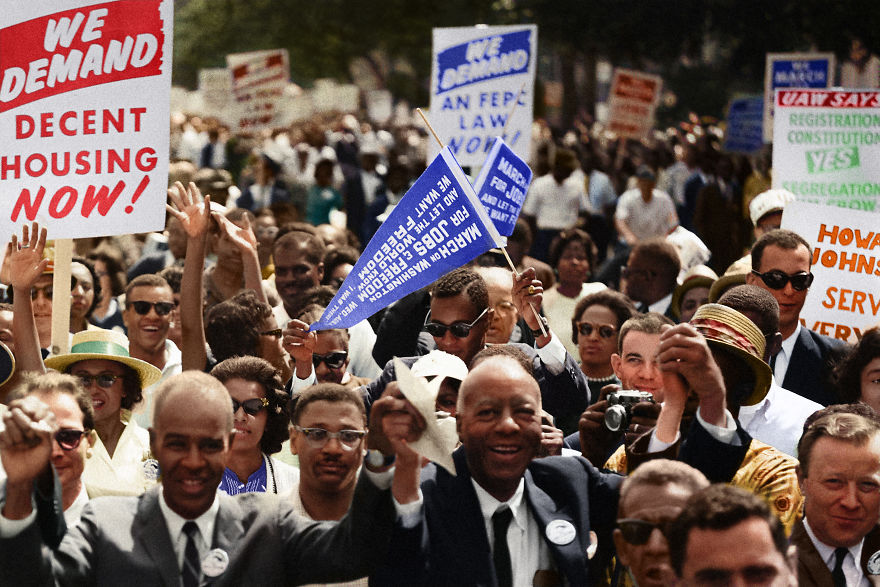 My 20 Colorized Photos Of The Civil Rights Movement In 1963 My 20 Colorized Photos Of The Civil Rights Movement In 1963