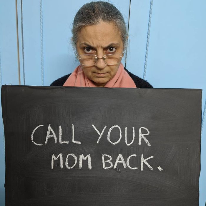 Indian Mom Goes Viral After Son Convinces Her To Put Her Worldly Wisdom On Signs And Share It On IG (30 Pics)