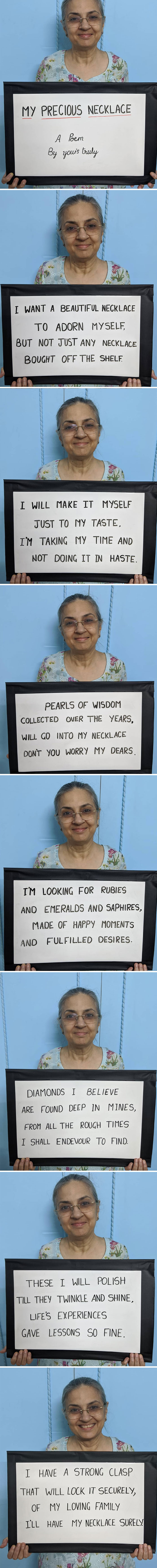 Indian Mom Goes Viral After Son Convinces Her To Put Her Worldly Wisdom On Signs And Share It On IG (30 Pics)