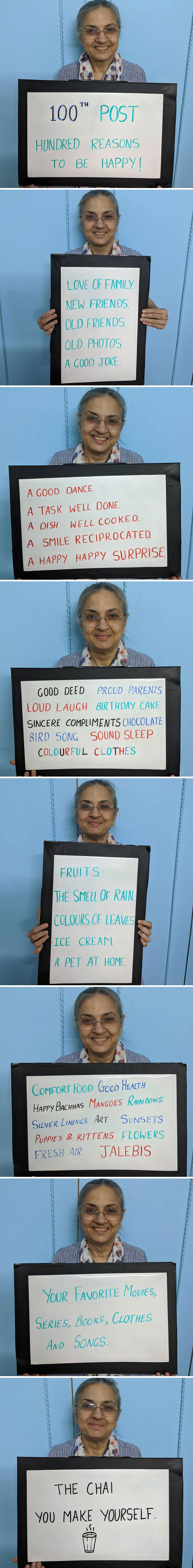 Indian Mom Goes Viral After Son Convinces Her To Put Her Worldly Wisdom On Signs And Share It On IG (30 Pics)