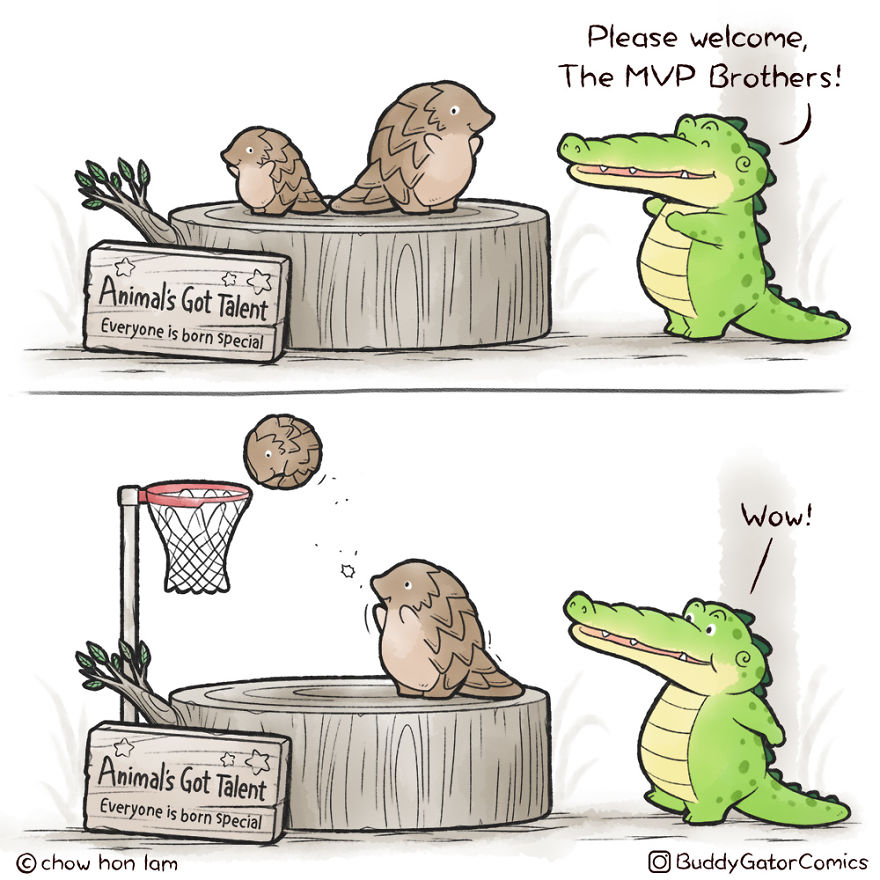 I Make Comics About A Wholesome Alligator To Spread Some Positive Vibes (16 New Pics)