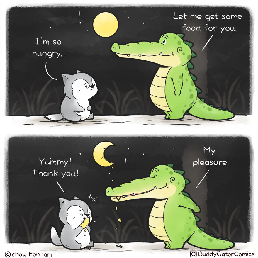 I Make Comics About A Wholesome Alligator To Spread Some Positive Vibes (16 New Pics)