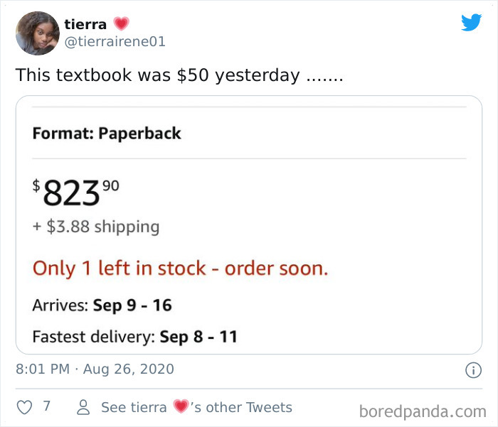 30 Times US Students Were Shocked By Textbook Prices And Shamed Them Online