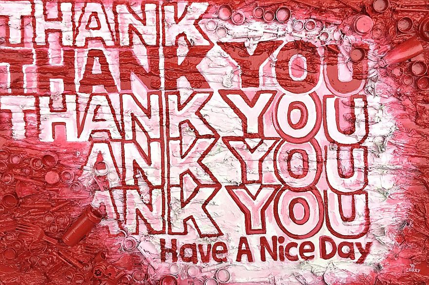 Here Are My 22 Assemblage Paintings That I Created To Bring Awareness To Plastic Waste Here Are My 22 Assemblage Paintings That I Created To Bring Awareness To Plastic Waste