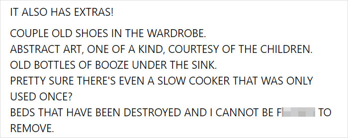 This Listing Is Going Viral Not Because It’s A Bargain, But Because It Has Something Very Rare – Honesty This Listing Is Going Viral Not Because It’s A Bargain, But Because It Has Something Very Rare – Honesty