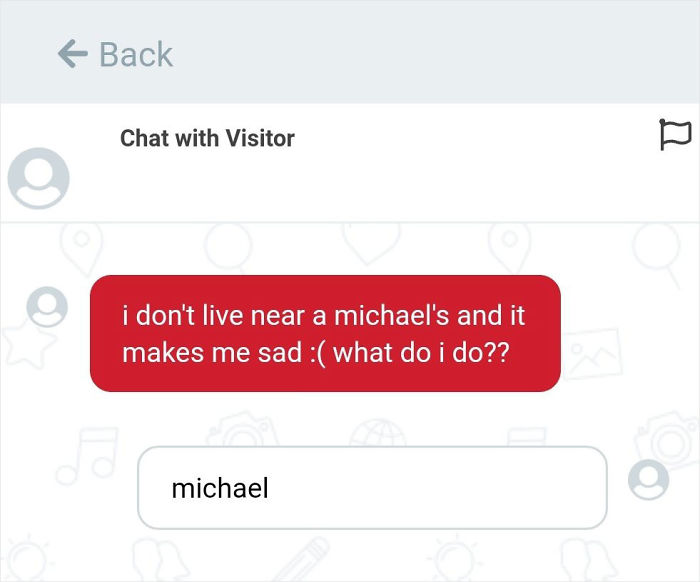 30 Hilarious Conversations Between Shoppers On Michaels’ Store Website 30 Hilarious Conversations Between Shoppers On Michaels’ Store Website