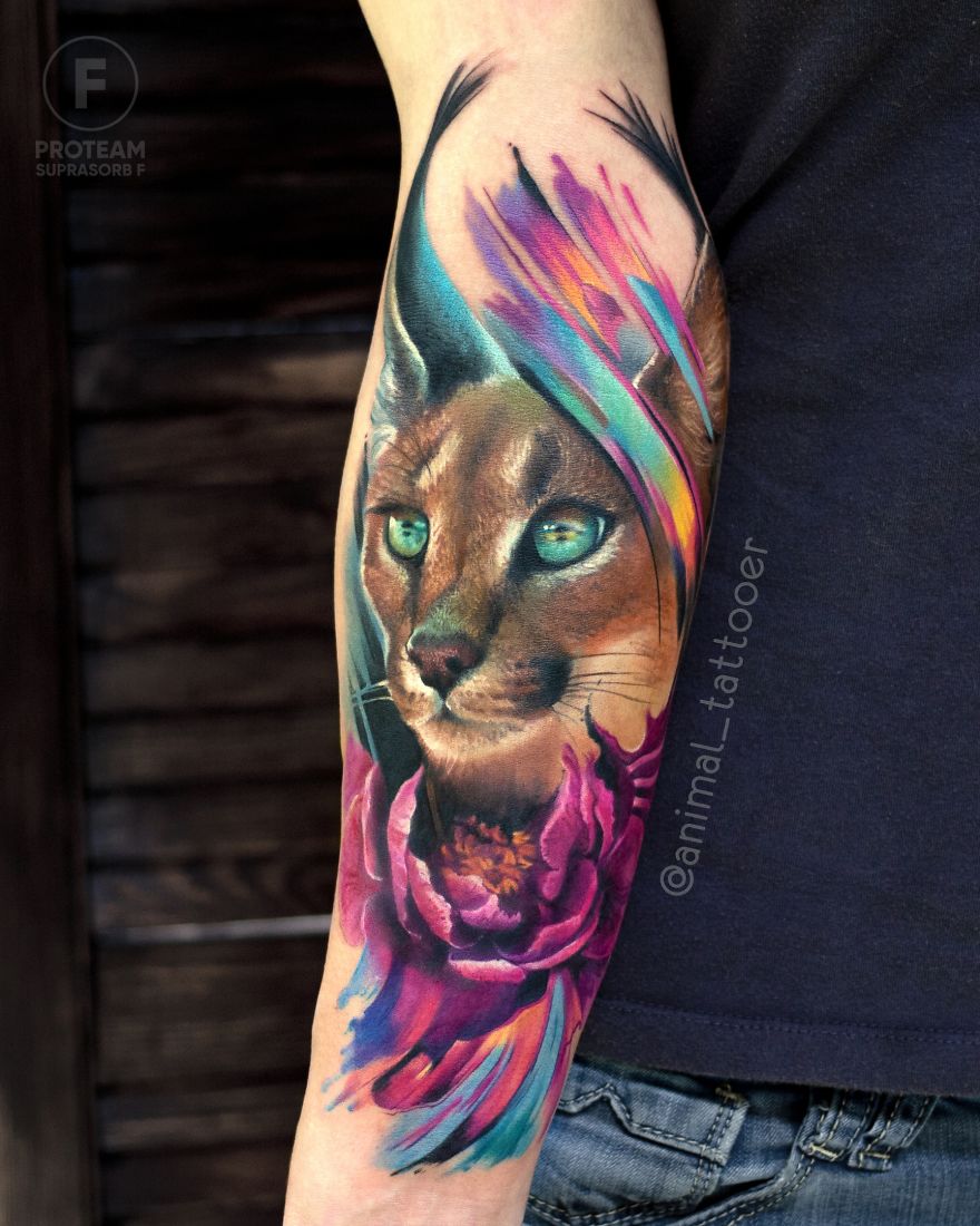 This Artist Gives People Colorful And Bright Animal Tattoos (80 Pics) This Artist Gives People Colorful And Bright Animal Tattoos (80 Pics)
