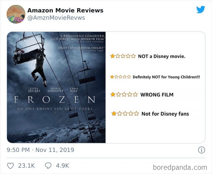 There’s An Online Page That Collects Bad Amazon Movie Reviews And Here’s 30 Of The Funniest Ones There’s An Online Page That Collects Bad Amazon Movie Reviews And Here’s 30 Of The Funniest Ones