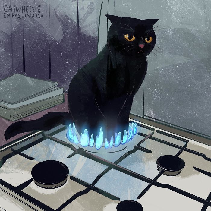 Artist Wants To Adopt A Cat So Bad, She Signs Up For A 100-Day Cat Meme Drawing Challenge Artist Wants To Adopt A Cat So Bad, She Signs Up For A 100-Day Cat Meme Drawing Challenge