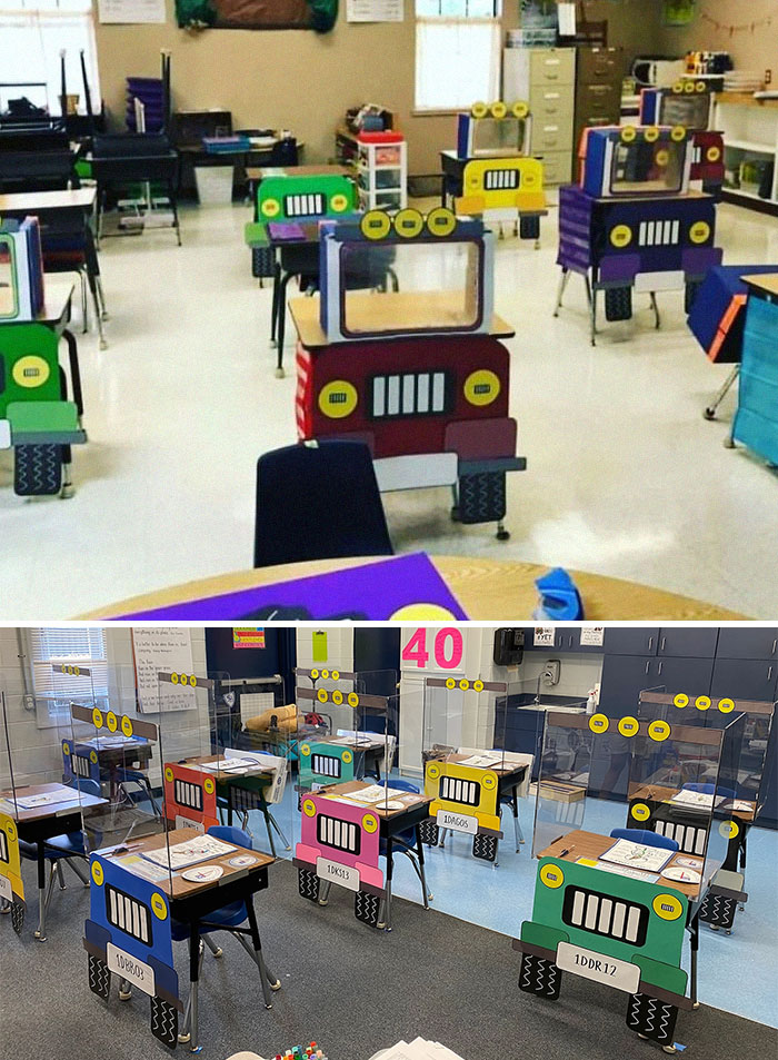 31 Awesome Teachers Who Tried To Make Their Socially Distanced Classrooms Look Less Scary And Succeeded 31 Awesome Teachers Who Tried To Make Their Socially Distanced Classrooms Look Less Scary And Succeeded