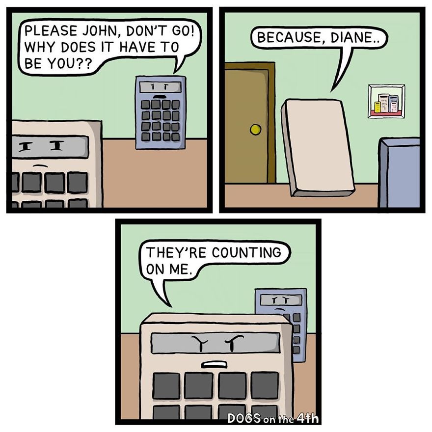 40 Hilarious Comics With Unexpected Twists By ‘Dogs On The 4th’ (New Pics) 40 Hilarious Comics With Unexpected Twists By ‘Dogs On The 4th’ (New Pics)