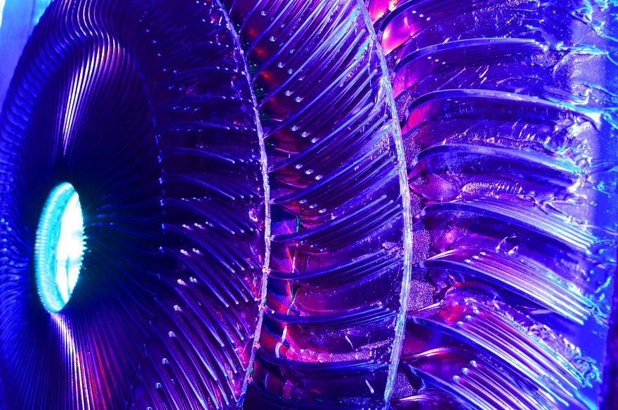 I Make Circles Out Of Cutlery And LED Lighting To Produce These 36 Spectacular Images I Make Circles Out Of Cutlery And LED Lighting To Produce These 36 Spectacular Images