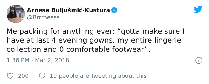 30 Funny Tweets By Chronic Overpackers 30 Funny Tweets By Chronic Overpackers