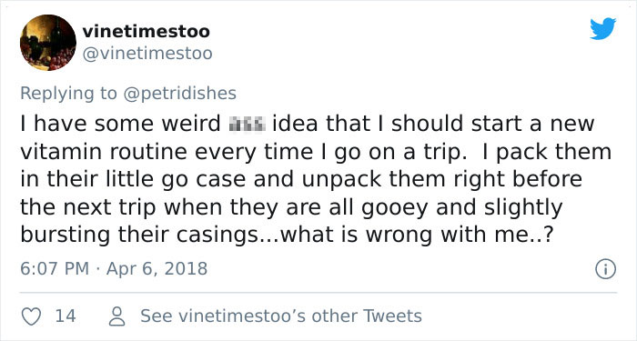 30 Funny Tweets By Chronic Overpackers 30 Funny Tweets By Chronic Overpackers