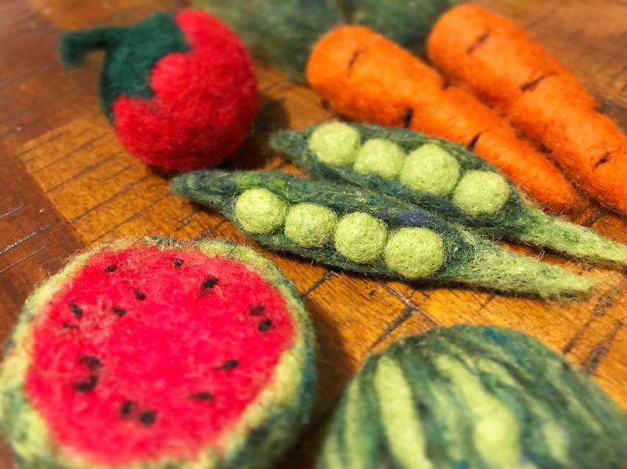 I Make Felted Fake Foods And Cutesy Animals (60 Pics) I Make Felted Fake Foods And Cutesy Animals (60 Pics)