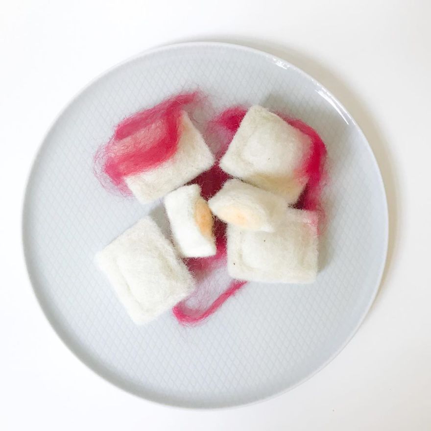 I Make Felted Fake Foods And Cutesy Animals (60 Pics) I Make Felted Fake Foods And Cutesy Animals (60 Pics)