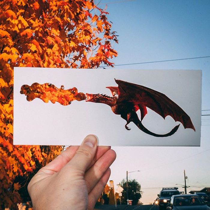 Artist From Seattle Uses Paper Cutouts To Lighten Up The Streets (60 Pics) Artist From Seattle Uses Paper Cutouts To Lighten Up The Streets (60 Pics)