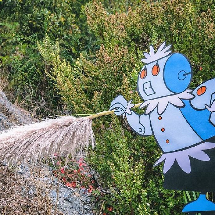 Artist From Seattle Uses Paper Cutouts To Lighten Up The Streets (60 Pics) Artist From Seattle Uses Paper Cutouts To Lighten Up The Streets (60 Pics)