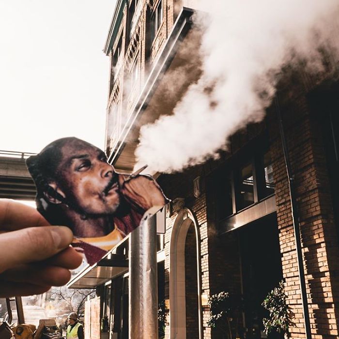 Artist From Seattle Uses Paper Cutouts To Lighten Up The Streets (60 Pics) Artist From Seattle Uses Paper Cutouts To Lighten Up The Streets (60 Pics)