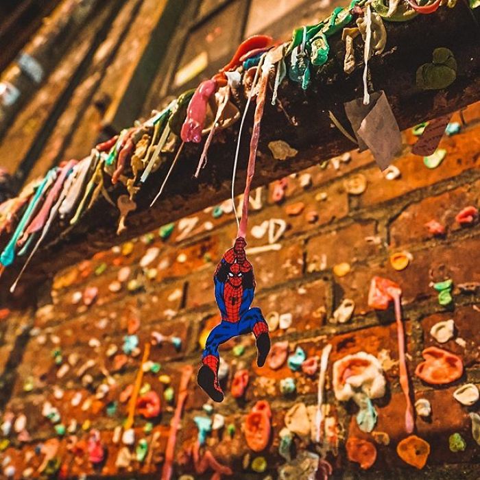 Artist From Seattle Uses Paper Cutouts To Lighten Up The Streets (60 Pics) Artist From Seattle Uses Paper Cutouts To Lighten Up The Streets (60 Pics)