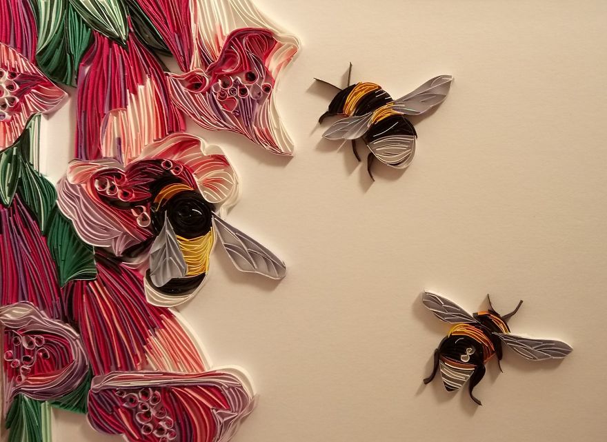 I Use A Paper Quilling Technique To Create These Art Pieces (42 Pics) I Use A Paper Quilling Technique To Create These Art Pieces (42 Pics)