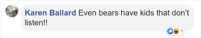 Mama Bear Scolds Her Cub For Peeking Into This Woman&#8217;s Window And The Video Goes Viral