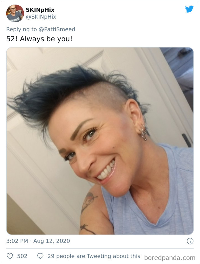 Older People Are Sharing Their Brave Hairstyles, And They Look Great (30 Pics) Older People Are Sharing Their Brave Hairstyles, And They Look Great (30 Pics)