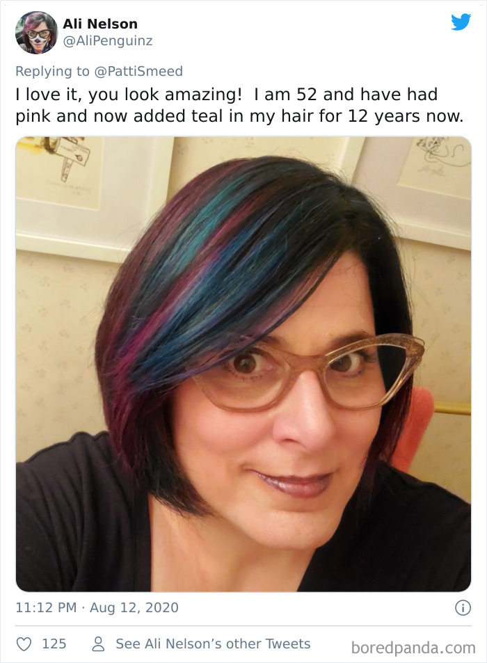 Older People Are Sharing Their Brave Hairstyles, And They Look Great (30 Pics) Older People Are Sharing Their Brave Hairstyles, And They Look Great (30 Pics)