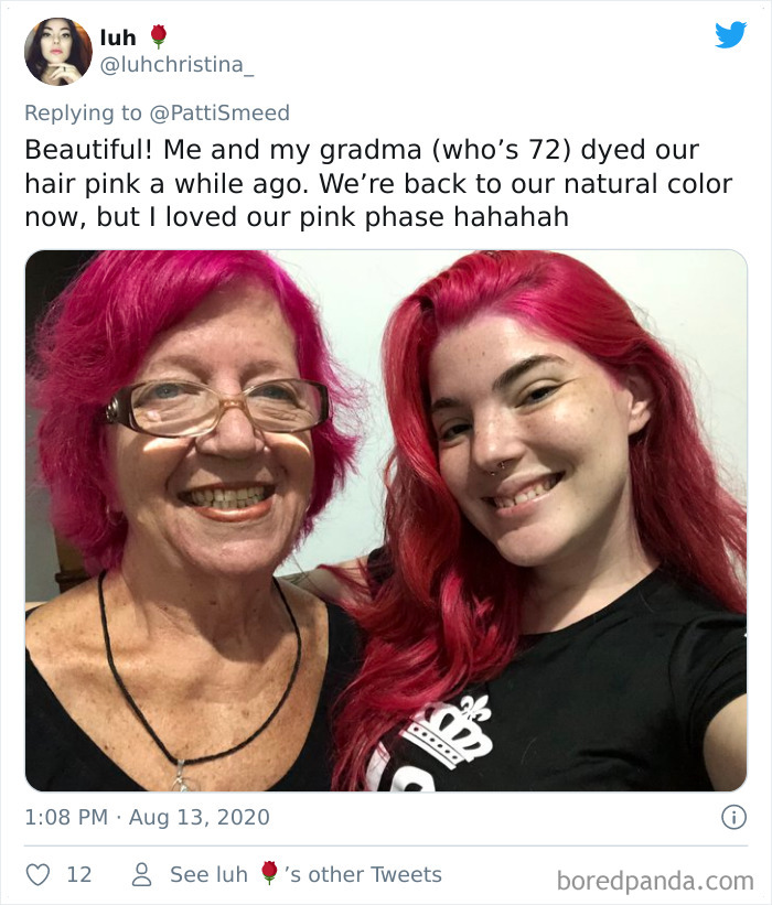 Older People Are Sharing Their Brave Hairstyles, And They Look Great (30 Pics) Older People Are Sharing Their Brave Hairstyles, And They Look Great (30 Pics)