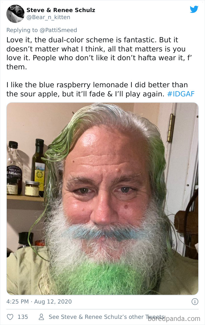 Older People Are Sharing Their Brave Hairstyles, And They Look Great (30 Pics) Older People Are Sharing Their Brave Hairstyles, And They Look Great (30 Pics)