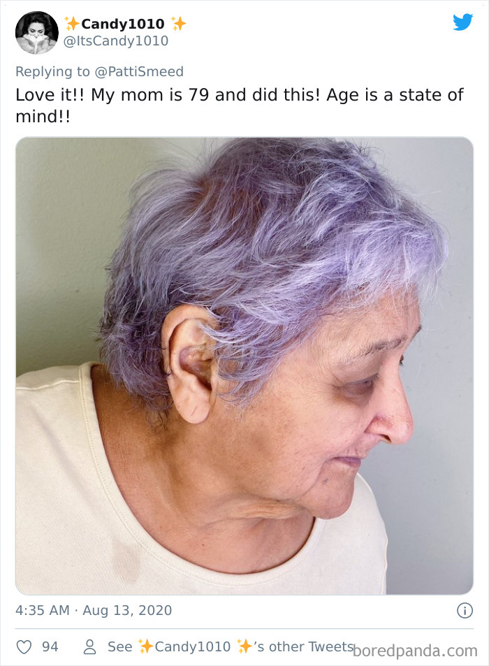 Older People Are Sharing Their Brave Hairstyles, And They Look Great (30 Pics) Older People Are Sharing Their Brave Hairstyles, And They Look Great (30 Pics)