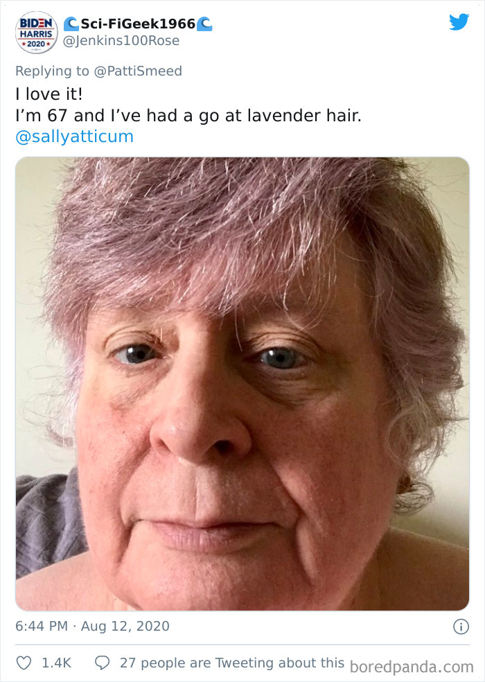 Older People Are Sharing Their Brave Hairstyles, And They Look Great (30 Pics) Older People Are Sharing Their Brave Hairstyles, And They Look Great (30 Pics)