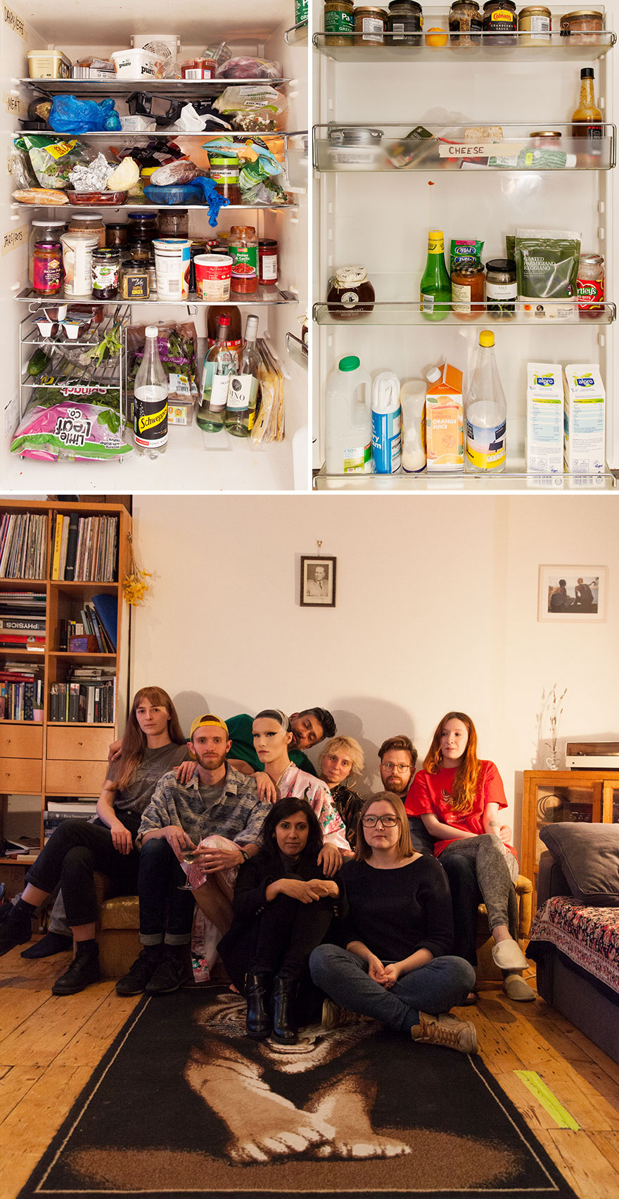 German Photographer Compares 14 Fridges And Their Owners Around The World German Photographer Compares 14 Fridges And Their Owners Around The World