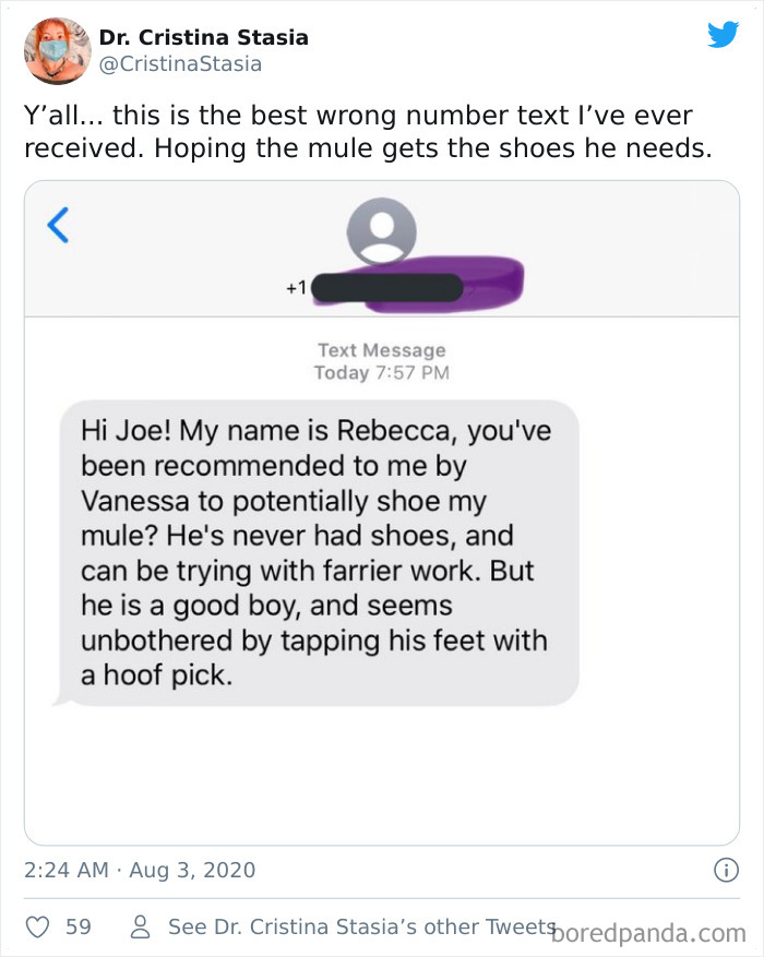 40 Wrong Number Texts So Funny, People Just Had To Share Screenshots 40 Wrong Number Texts So Funny, People Just Had To Share Screenshots