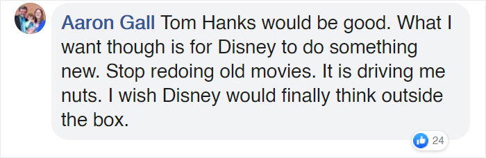 Tom Hanks Is Considering The Role Of Geppetto In Disney’s Upcoming Live-Action ‘Pinocchio’ Tom Hanks Is Considering The Role Of Geppetto In Disney’s Upcoming Live-Action ‘Pinocchio’