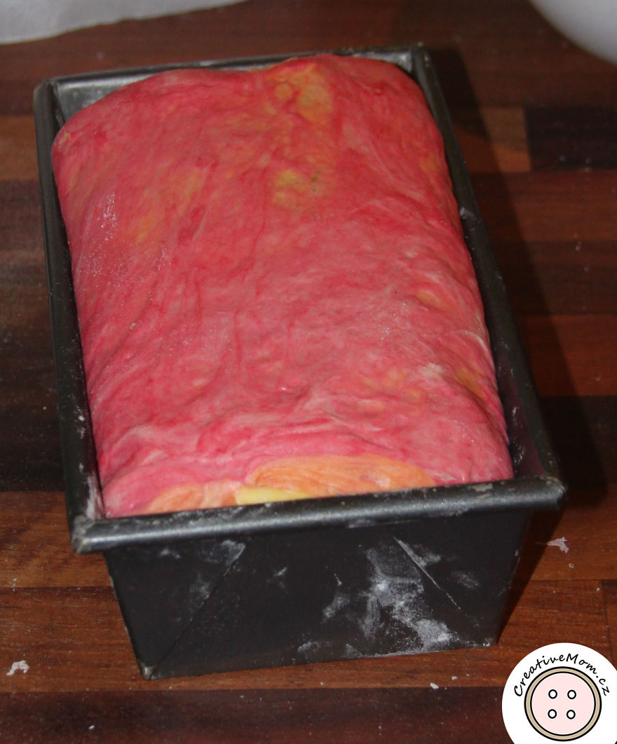 Our Breakfasts Are So Colorful With This Rainbow Bread