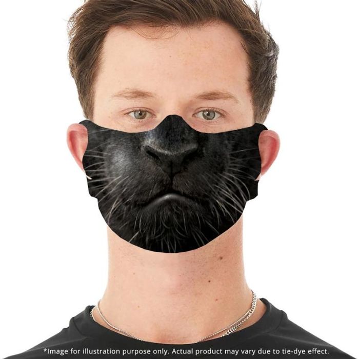 Face Masks With Cat Designs Exist And They Look Either Creepy, Hilarious Or Both (30 Pics)