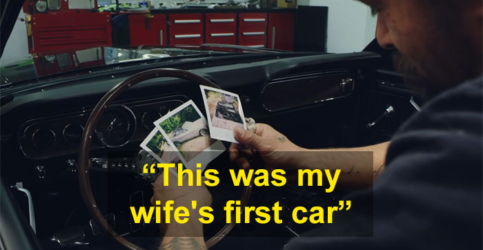 Jason Momoa Restores His Wife’s 1965 Mustang, Her First Car When She Was 17