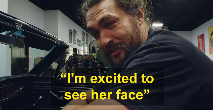 Jason Momoa Restores His Wife’s 1965 Mustang, Her First Car When She Was 17