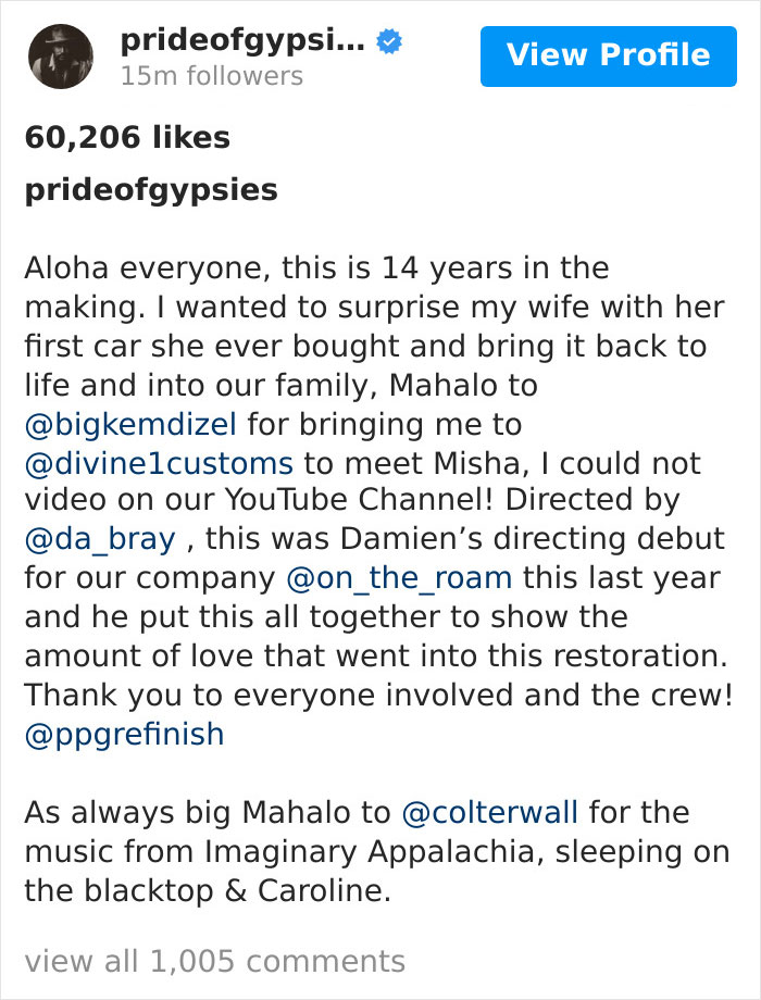 Jason Momoa Restores His Wife’s 1965 Mustang, Her First Car When She Was 17