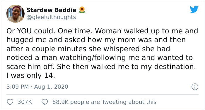 Women Share Times They Were Being Followed And A Stranger Stepped In To Help Them