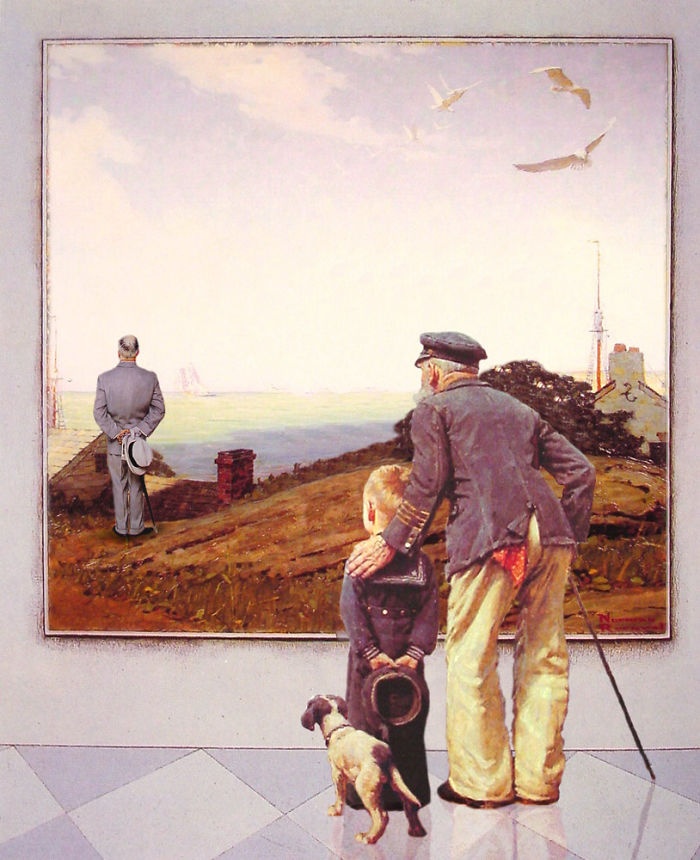 Design Crowd Challenged Artists To Break The Bounds Of Classical Paintings, And Contestants Delivered (30 Pics) Design Crowd Challenged Artists To Break The Bounds Of Classical Paintings, And Contestants Delivered (30 Pics)