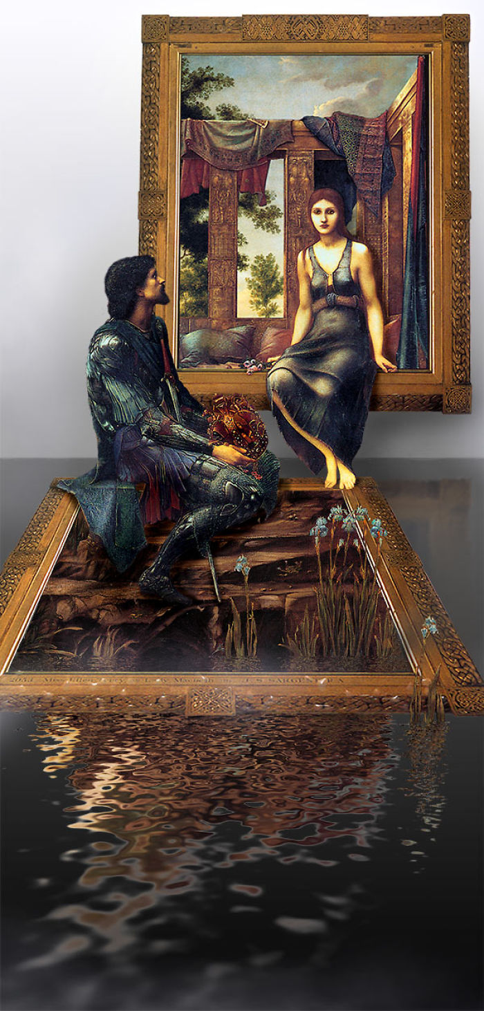 Design Crowd Challenged Artists To Break The Bounds Of Classical Paintings, And Contestants Delivered (30 Pics) Design Crowd Challenged Artists To Break The Bounds Of Classical Paintings, And Contestants Delivered (30 Pics)