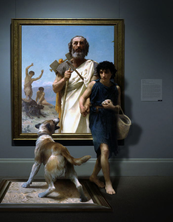 Design Crowd Challenged Artists To Break The Bounds Of Classical Paintings, And Contestants Delivered (30 Pics) Design Crowd Challenged Artists To Break The Bounds Of Classical Paintings, And Contestants Delivered (30 Pics)