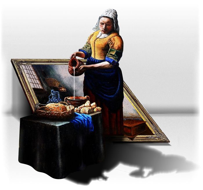 Design Crowd Challenged Artists To Break The Bounds Of Classical Paintings, And Contestants Delivered (30 Pics) Design Crowd Challenged Artists To Break The Bounds Of Classical Paintings, And Contestants Delivered (30 Pics)