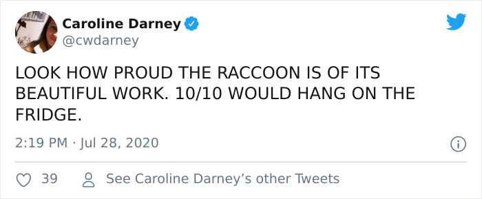 Proud Raccoon Artists Are Posing Next To Their Paintings And They Look So Happy Proud Raccoon Artists Are Posing Next To Their Paintings And They Look So Happy