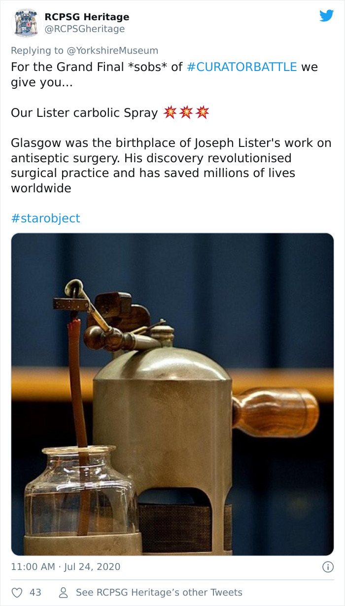 Museums Battle Over Who Has The Best Object In Their Exhibition, And Here Are 30 Cool Submissions Museums Battle Over Who Has The Best Object In Their Exhibition, And Here Are 30 Cool Submissions